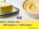 Mantequilla o margarina. Relación con la alimentación saludable.
